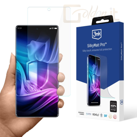 Okostelefon kiegészítő 3mk Silky Matt Pro fólia Tecno Camon 30S - W-3SlMatPr-TC30s