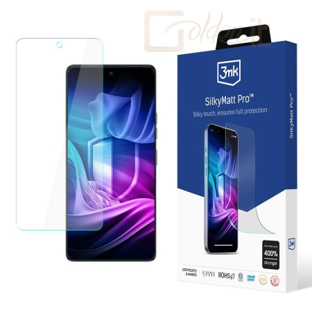 Okostelefon kiegészítő 3mk Silky Matt Pro fólia Tecno POVA 6 - W-3SlMatPr-TP6
