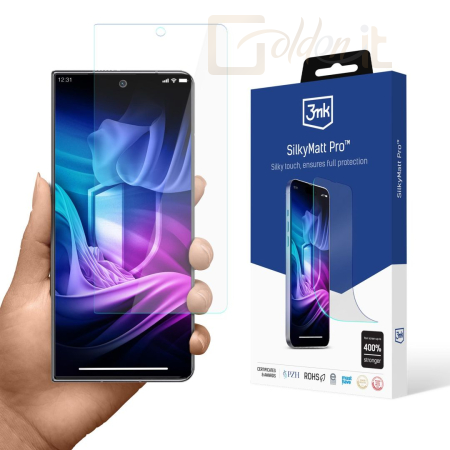 Okostelefon kiegészítő 3mk Silky Matt Pro fólia Tecno Phantom V Fold2 (front) - W-3SlMatPr-TPVFo2f