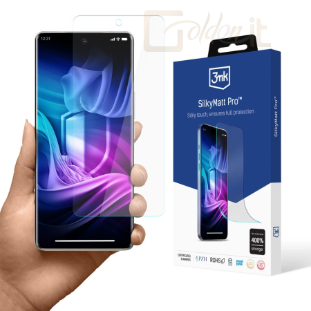Okostelefon kiegészítő 3mk Silky Matt Pro fólia Vivo S19 Pro V2362A - W-3SlMatPr-VS19P