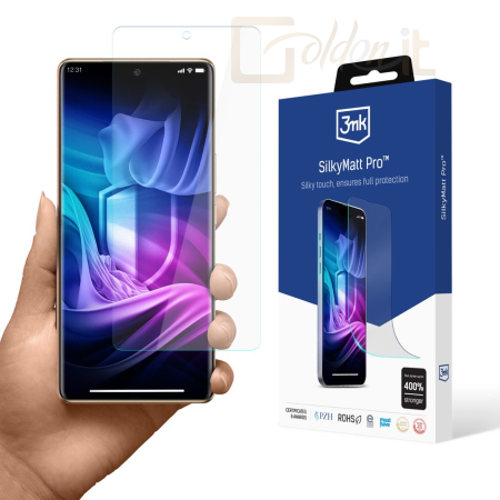 Okostelefon kiegészítő 3mk Silky Matt Pro fólia Vivo Y200 V2343A - W-3SlMatPr-VY200