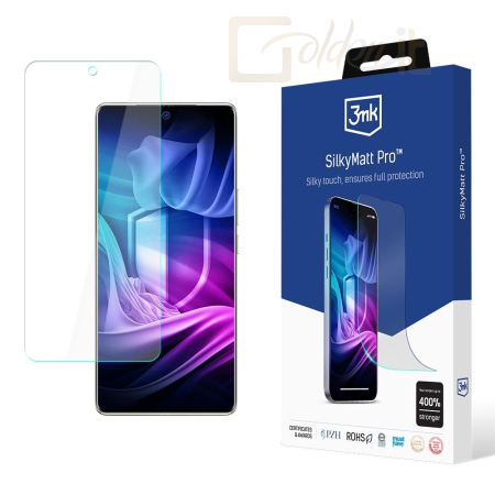 Okostelefon kiegészítő 3mk Silky Matt Pro fólia Vivo Y200i - W-3SlMatPr-VY200i