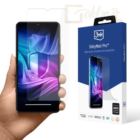 Okostelefon kiegészítő 3mk Silky Matt Pro fólia Xiaomi Redmi A3x - W-3SlMatPr-XRA3x