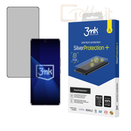 Okostelefon kiegészítő 3mk SilverProtection+ antimikrobiális védőfólia BLU Bold K50 - W-3SPrtP-BBK50