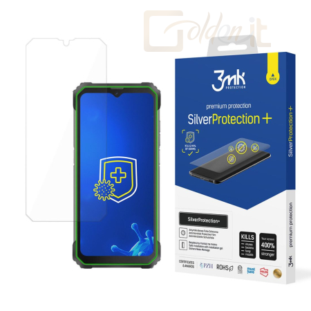 Okostelefon kiegészítő 3mk SilverProtection+ antimikrobiális védőfólia Blackview BL8800 - W-3SPrtP-BvBL8800
