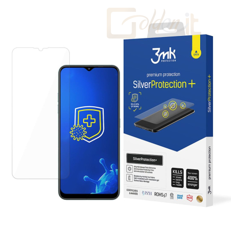 Okostelefon kiegészítő 3mk SilverProtection+ antimikrobiális védőfólia Coolpad Cool 60 - W-3SPrtP-CC60