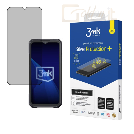 Okostelefon kiegészítő 3mk SilverProtection+ antimikrobiális védőfólia Cubot KingKong X - W-3SPrtP-CKKX
