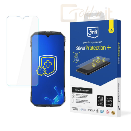 Okostelefon kiegészítő 3mk SilverProtection+ antimikrobiális védőfólia Doogee S Punk - W-3SPrtP-DSP