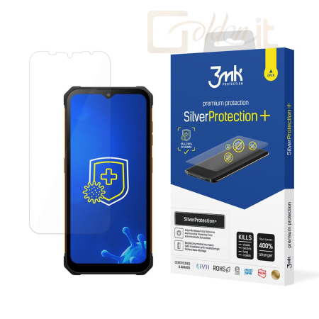 Okostelefon kiegészítő 3mk SilverProtection+ antimikrobiális védőfólia Hammer Iron Va - W-3SPrtP-HIV