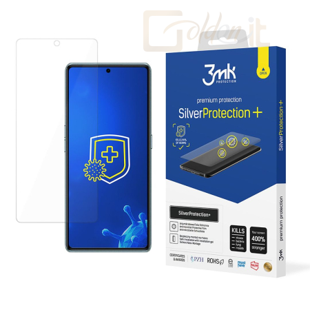 Okostelefon kiegészítő 3mk SilverProtection+ antimikrobiális védőfólia Hafury Meet - W-3SPrtP-HM