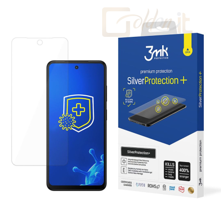 Okostelefon kiegészítő 3mk SilverProtection+ antimikrobiális védőfólia HMD Fusion - W-3SPrtP-HMDF
