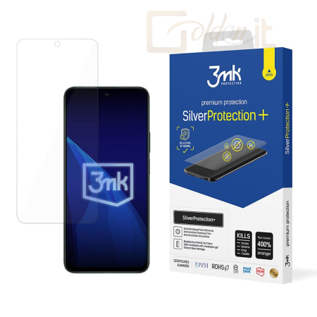 Okostelefon kiegészítő 3mk SilverProtection+ antimikrobiális védőfólia Honor X7c 4G / 5G - W-3SPrtP-HX7c4/5