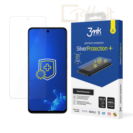 Okostelefon kiegészítő 3mk SilverProtection+ antimikrobiális védőfólia IQOO Z9X 5G - W-3SPrtP-IQZ9X