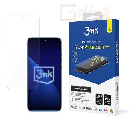 Okostelefon kiegészítő 3mk SilverProtection+ antimikrobiális védőfólia Motorola Edge 50 Neo - W-3SPrtP-ME50N