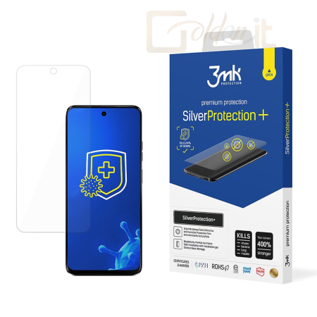 Okostelefon kiegészítő 3mk SilverProtection+ antimikrobiális védőfólia Motorola Moto G45 5G - W-3SPrtP-MMG45
