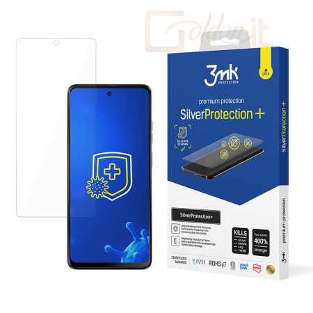 Okostelefon kiegészítő 3mk SilverProtection+ antimikrobiális védőfólia Motorola Moto S50 Neo - W-3SPrtP-MMS50N