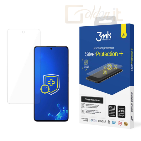 Okostelefon kiegészítő 3mk SilverProtection+ antimikrobiális védőfólia Poco F6 - W-3SPrtP-PF6