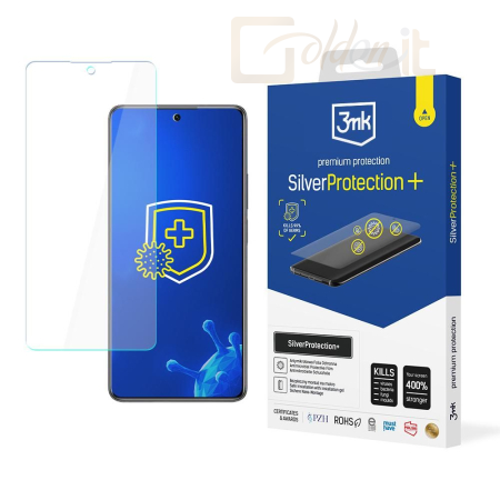 Okostelefon kiegészítő 3mk SilverProtection+ antimikrobiális védőfólia POCO M6 Plus 5G - W-3SPrtP-PM6Pl