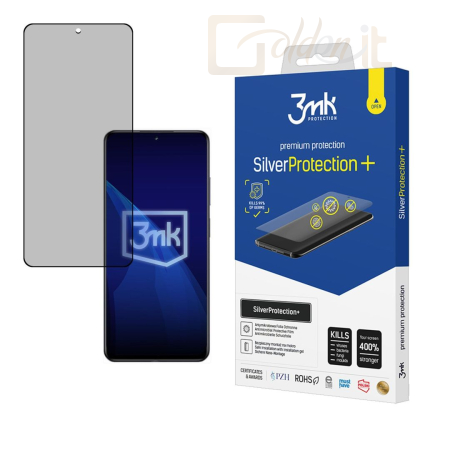 Okostelefon kiegészítő 3mk SilverProtection+ antimikrobiális védőfólia Realme 13 5G - W-3SPrtP-Rel135g