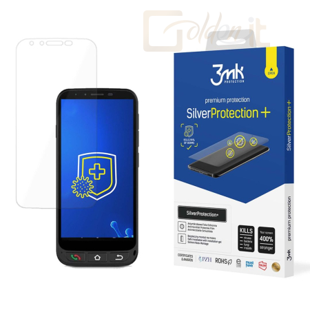 Okostelefon kiegészítő 3mk SilverProtection+ antimikrobiális védőfólia SPC Zeus 4G / Pro - W-3SPrtP-SPCZ4G/P