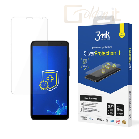 Okostelefon kiegészítő 3mk SilverProtection+ antimikrobiális védőfólia TCL K11 - W-3SPrtP-TK11