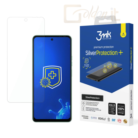 Okostelefon kiegészítő 3mk SilverProtection+ antimikrobiális védőfólia Tecno Pova 6 Neo - W-3SPrtP-TP6N