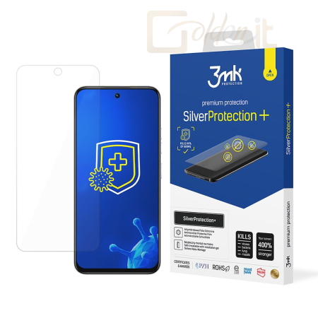 Okostelefon kiegészítő 3mk SilverProtection+ antimikrobiális védőfólia Tecno Spark 30C - W-3SPrtP-TS30C