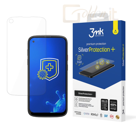 Okostelefon kiegészítő 3mk SilverProtection+ antimikrobiális védőfólia Unihertz Jelly Max - W-3SPrtP-UJM