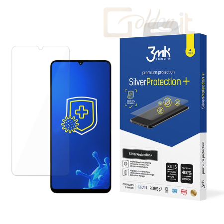 Okostelefon kiegészítő 3mk SilverProtection+ antimikrobiális védőfólia Umidigi Note 90 - W-3SPrtP-UN90