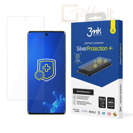 Okostelefon kiegészítő 3mk SilverProtection+ antimikrobiális védőfólia Vivo T3 Ultra - W-3SPrtP-VT3U