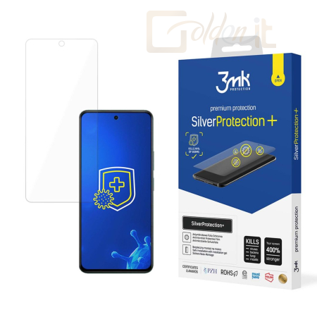 Okostelefon kiegészítő 3mk SilverProtection+ antimikrobiális védőfólia Vivo Y58 - W-3SPrtP-VY58