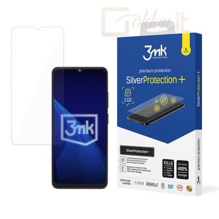 Okostelefon kiegészítő 3mk SilverProtection+ antimikrobiális védőfólia ZTE Optus X Pro 5G - W-3SPrtP-ZOXP5G