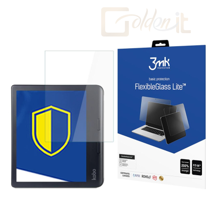Okostelefon kiegészítő 3mk FlexibleGlass Lite hibrid üvegfólia 7H KOBO Libra Colour - W-8u3FxGlL-KLC