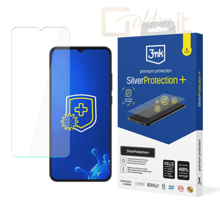 Okostelefon kiegészítő 3mk SilverProtection+ antimikrobiális védőfólia ZTE Blade A53 - W-3SPrtP-ZBA53