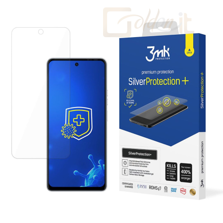 Okostelefon kiegészítő 3mk SilverProtection+ antimikrobiális védőfólia Tecno Pova 6 Neo 5G - W-3SPrtP-TP6N5G