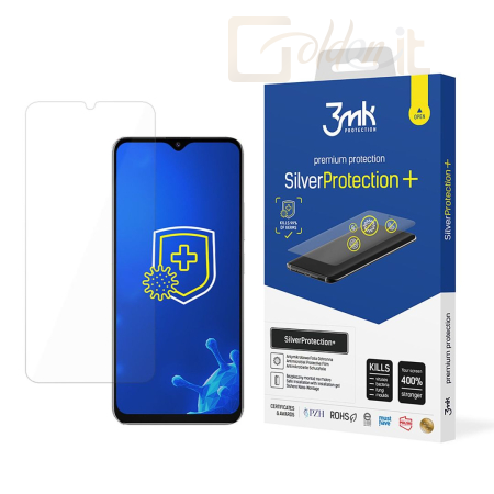 Okostelefon kiegészítő 3mk SilverProtection+ antimikrobiális védőfólia Coolpad Cool 50 - W-3SPrtP-CC50