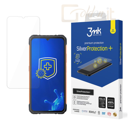 Okostelefon kiegészítő 3mk SilverProtection+ antimikrobiális védőfólia Cubot KingKong Ace 3 - W-3SPrtP-CKKA3