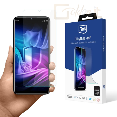 Okostelefon kiegészítő 3mk Silky Matt Pro fólia Oukitel C53 - W-3SlMatPr-OC53