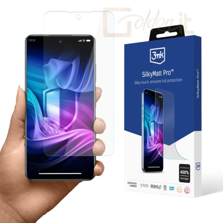 Okostelefon kiegészítő 3mk Silky Matt Pro fólia Realme C63 5G - W-3SlMatPr-RC635G