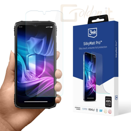 Okostelefon kiegészítő 3mk Silky Matt Pro fólia Doogee Blade 10 / Pro / Ultra - W-3SlMatPr-DB10PU