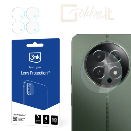 Okostelefon kiegészítő 3mk Kameralencse védőfólia Realme 12x 5G - W-3LenProt-R12x