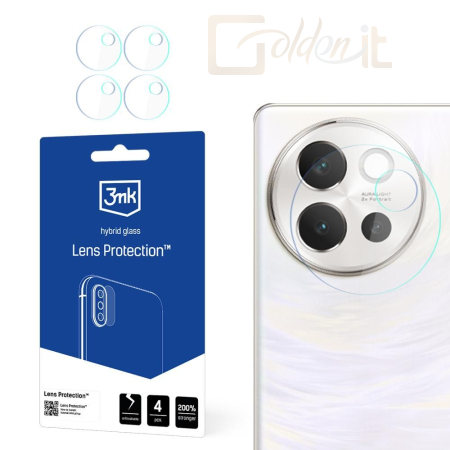 Okostelefon kiegészítő 3mk Kameralencse védőfólia Vivo V40 Lite - W-3LenProt-VV40L