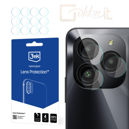 Okostelefon kiegészítő 3mk Kameralencse védőfólia BLU Bold K10 - W-3LenProt-BBK10