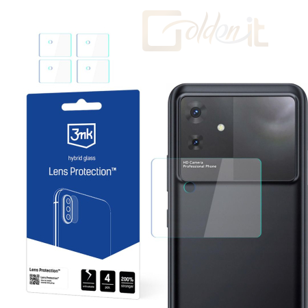 Okostelefon kiegészítő 3mk Kameralencse védőfólia Cubot Note 21 - W-3LenProt-CN21