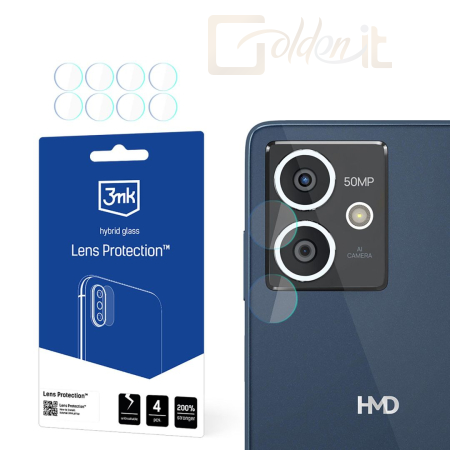 Okostelefon kiegészítő 3mk Kameralencse védőfólia HMD Crest - W-3LenProt-HMDC