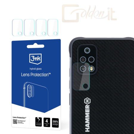 Okostelefon kiegészítő 3mk Kameralencse védőfólia Hammer Blade 4 - W-3LenProt-MODE1476