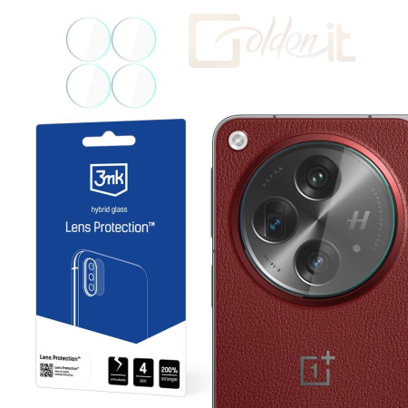 Okostelefon kiegészítő 3mk Kameralencse védőfólia OnePlus Open (Front) - W-3LenProt-MODE3816