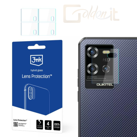 Okostelefon kiegészítő 3mk Kameralencse védőfólia Oukitel WP50 - W-3LenProt-OWP50