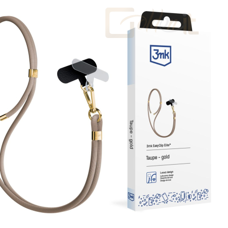 Okostelefon kiegészítő 3mk EasyClip Elite kiegészítő Taupe (arany) - W-3EaCliEl-AccTaupG