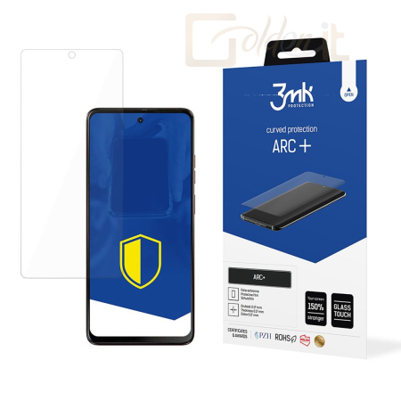 Okostelefon kiegészítő 3mk ARC+ kijelző védőfólia Motorola Moto S50 Neo - W-3ArcP-MMS50N